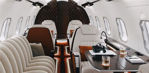 Bombardier Challenger 350 LH Interior Design — Aurora Aero Design