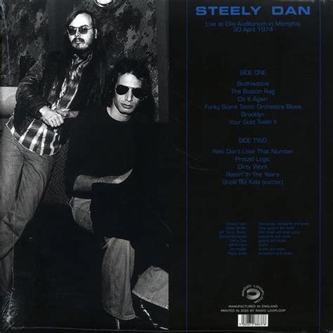 Steely Dan - Live in Memphis 1974 import – Orbit Records