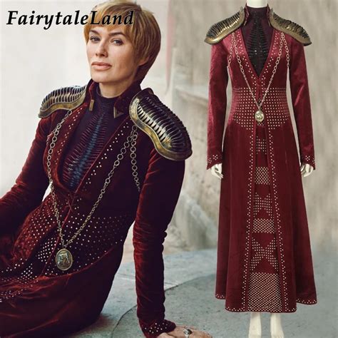 Cersei Lannister cosplay costume Halloween costume Cosplay Outfit Game ...