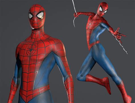 ArtStation - Spider-Man - Ready Game - 3D Model | Game Assets