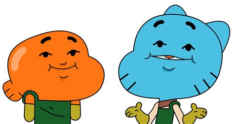 Gumball and Darwin - The Petals (Vector) by ManDash1996 on DeviantArt