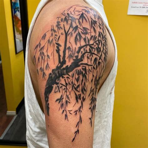 101 Amazing Willow Tree Tattoos For 2024!