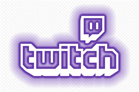 HD Neon Purple Twitch Logo Transparent Background PNG | Citypng