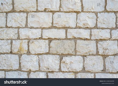 Stone White Wall Background Beige Light Stock Photo 2208326299 | Shutterstock