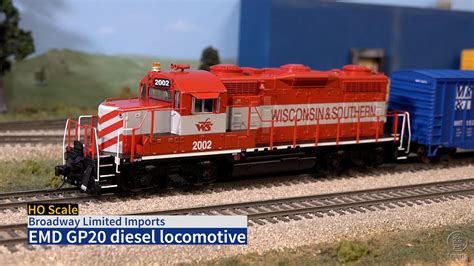 Broadway Limited Imports HO scale EMD GP20 - Trains