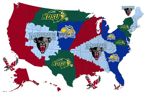 2018 FCS Playoff Imperialism Map - Semifinals : CFB