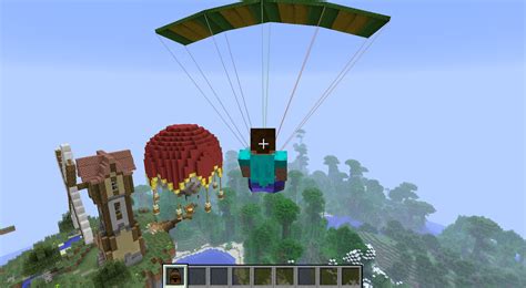 Parachute Mod (1.15.2) | Minecraft Mods