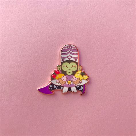 Mojo Jojo with Blossom and Bubbles Heads Enamel Pins – Veestoria Shoppe