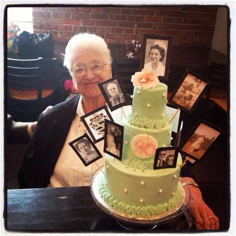 90Th Birthday Beautiful Birthday Cake For Grandma - Pin By Pam Anderson On Plan A 90th Birthday ...