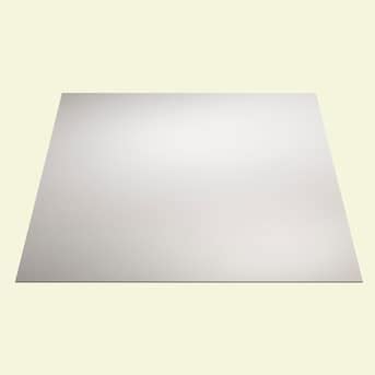 Genesis Smooth Pro 24-in x 24-in White Drop Ceiling Tile in the Ceiling ...