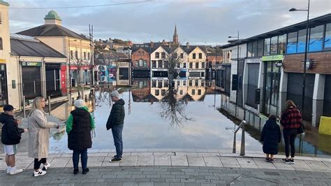 Downpatrick: Asda store shut for 'foreseeable future' after flooding - BBC News