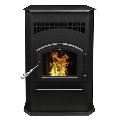 Pleasant Hearth EPA Certified Pellet Stove with 120 lb. Hopper & Auto Ignition (2,200 sq. ft ...