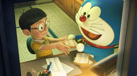 Download Doraemon And Nobita Memory Bread Wallpaper | Wallpapers.com