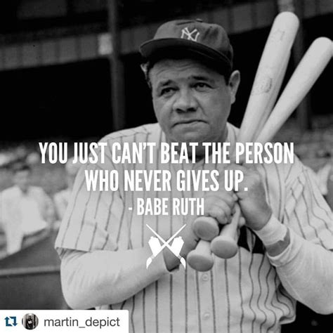 Pin by Marcus on Quotes | Babe ruth, Baseball quotes, Softball quotes