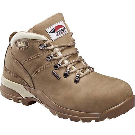 Women's Composite Toe Waterproof Hiker Work Boot, Avenger #A7155