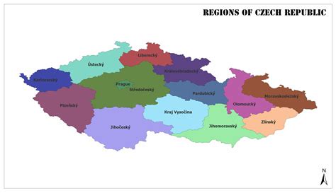 Regions of the Czech Republic | Mappr