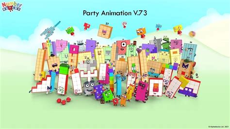 Numberblock Party Animation V.73 - YouTube