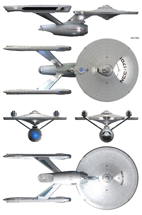 enterprise a schematics | Starship Schematic Database - U.F.P. and ...