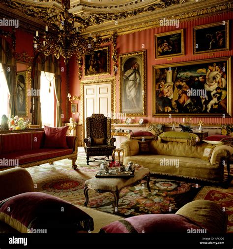 Burghley house interior hi-res stock photography and images - Alamy