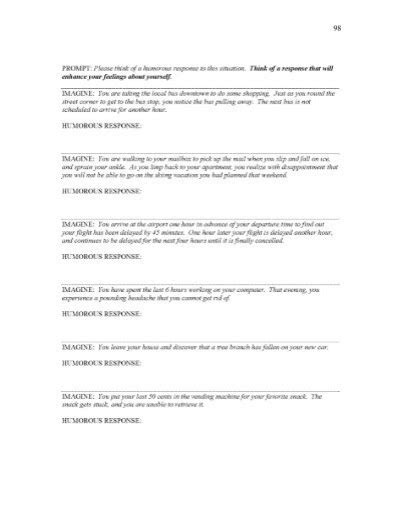 DEVELOPING THE HUMOR STYLES QUESTIONNAIRE-REVISED ...