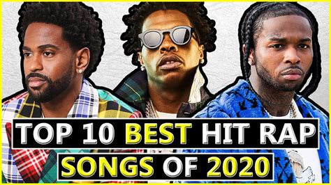 Top 10 BEST Hit Rap Songs of 2020 - YouTube