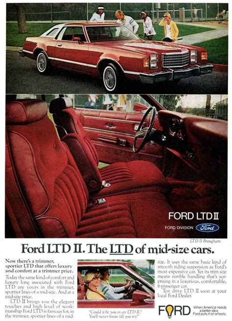 See classic Ford LTD and LTD II cars from the late 1970s: Models for ...