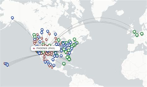 Direct (non-stop) flights from Phoenix to San Jose - schedules - FlightsFrom.com