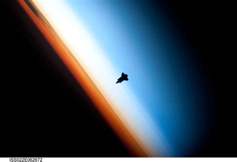 Shuttle Nasa Sunrise