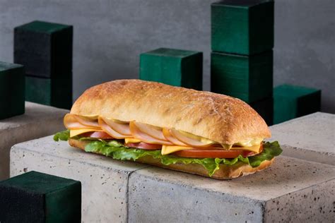 Savory Turkey & Ham Ciabatta Sandwich