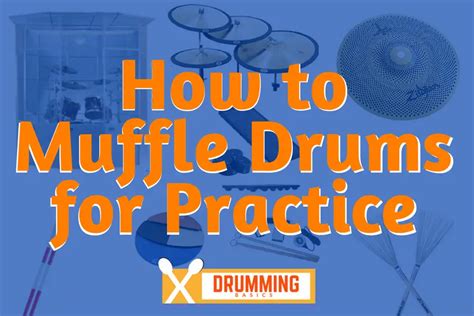 How to Muffle Drums for Practice - Drumming Basics