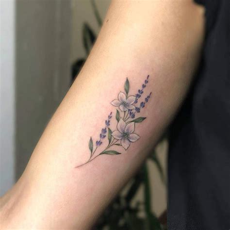 Top 55 Best Jasmine Flower Tattoo Ideas - [2021 Inspiration Guide] | Jasmine flower tattoos ...