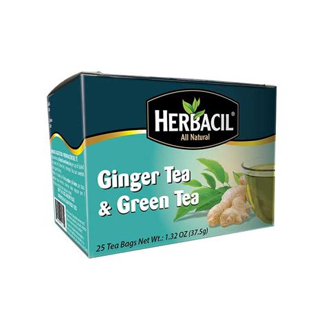 Ginger Tea & Green Tea - Broncolin USA