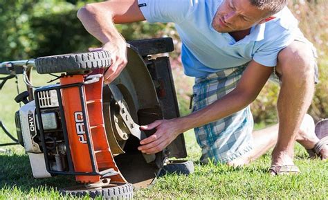 How to Sharpen Lawn Mower Blades Without Removing Them