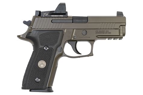 Sig Sauer P229 Legion 9mm DA/SA Pistol with ROMEO1 Pro Red Dot Sight ...