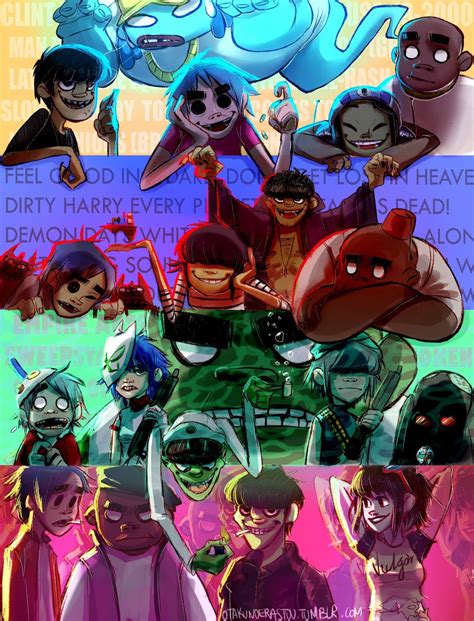 Gorillaz Phase | Gorillaz art, Gorillaz fan art, Gorillaz