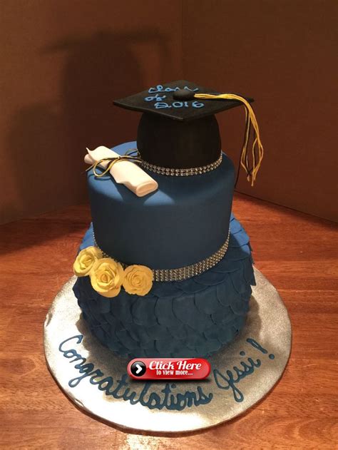 Gorgeous graduation cake! | Graduation party cake, Graduation cakes ...