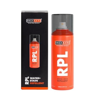 SNEAKARE Water Repellent Shoe Spray, (200 ml) Sneaker Protector Spray, Liquid Stain Protector ...
