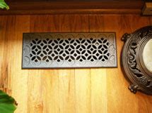 Recycled cast metal floor grilles - Concord Carpenter