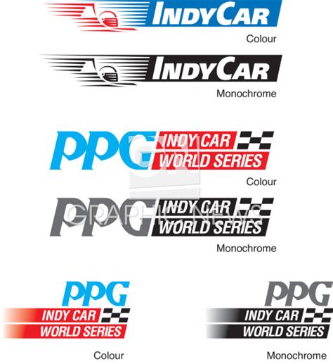 MOTORSPORT: IndyCar logos infographic