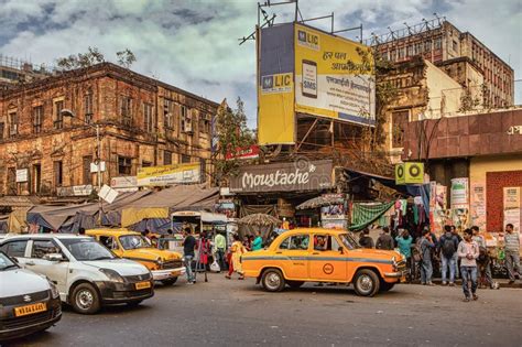 Esplanade, Kolkata editorial stock image. Image of blue - 302446779