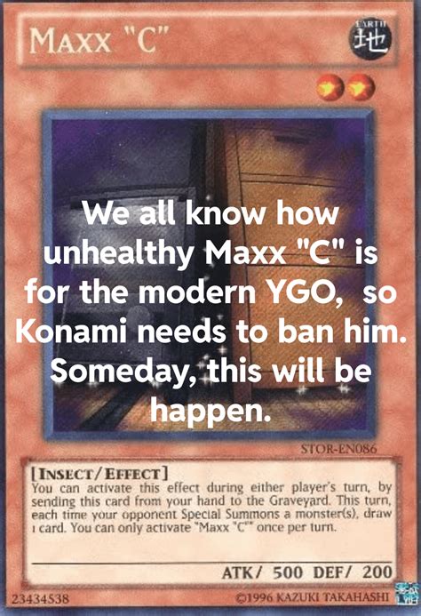 Maxx "C" needs to go : r/masterduel