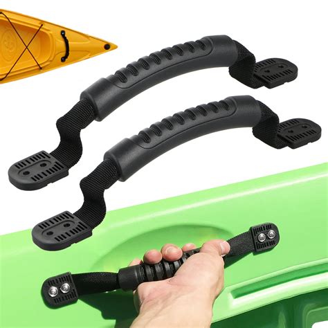 TSV 2Pcs Kayak Carry Handles, Canoe Boat Side Mount Carry Handles with ...