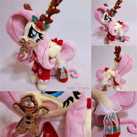 My little pony Fluttershy custom plush handmade by MyHappyPlushie on DeviantArt