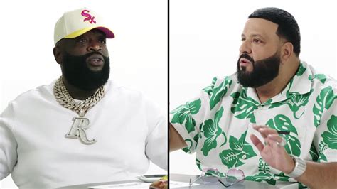 DJ Khaled and Rick Ross have never played "Rock, Paper, Scissors" until now #GQHypeDebate - YouTube