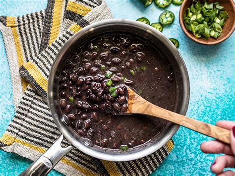 Quick Seasoned Black Beans - Easy Side Dish - Budget Bytes