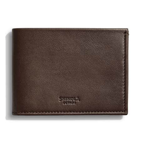 Slim Bifold Wallet|Signature Leather | Shinola® Detroit | Shinola® Detroit