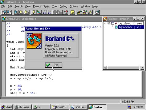 WinWorld: Borland C++ 5.x