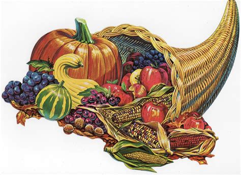 Vintage thanksgiving by Cathy... and it continues on ♥ Cornucopia ♥ ...