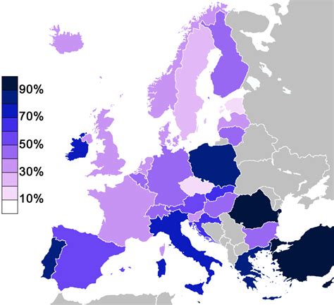 10 Revealing Maps of Religion in Europe