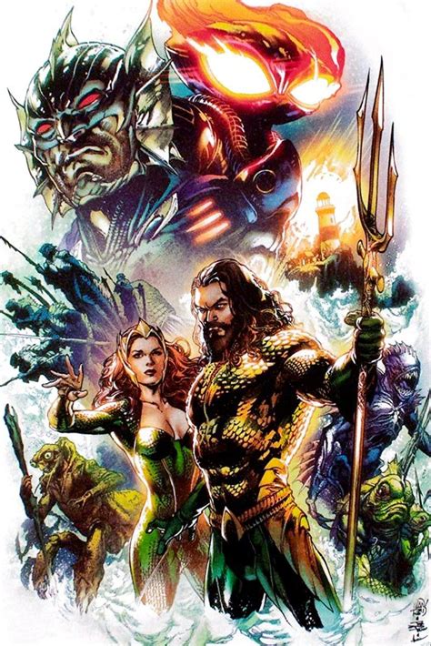 Aquaman Movie concept poster art (lo-res) #NYCC #Aquaman | Aquaman ...